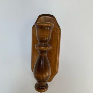 Wooden candle scones